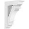 Ekena Millwork Standard Merced Architectural Grade PVC Bracket with Traditional Ends, 5"W x 16"D x 22"H BKTP05X16X22MRC01 - alternate 1